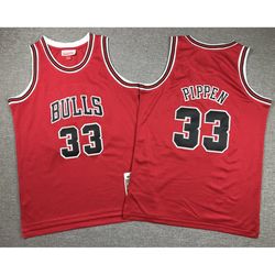 Youth Chicago Bulls Scottie Pippen Red Jersey