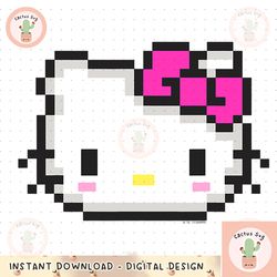 Hello Kitty Official Pixel Head Shirt File