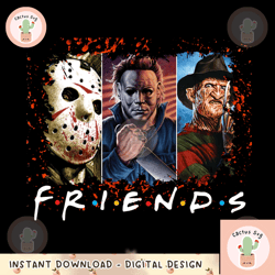 Horror Characters PNG, Horror Friends Png, Horror Halloween, Halloween Png, Horror Movie Png 3 7