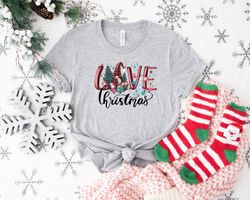 Love Christmas Shirt, Christmas Gnome Shirt, Christmas Love T-Shirt, Cute Christmas Gift, Merry Christmas Shirt, Christm