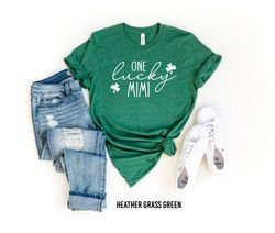 One Lucky Mimi T-Shirt, Grandma St Patricks Day Shirt, St Patrick Day Mimi Shirt, Gift for Mimi, One Luck Mimi Sweater,