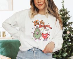 Tis the Season Sweatshirt, Christmas Sweatshirt, Cute Christmas Sweatshirt,Funny Christmas Sweater,Womens Christmas Swea