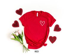 Valentines Day Shirt, Heart Shirt, Valentines Day Shirts For Women, Love shirt, Teachers Valentines Day Shirt, Cute Hear