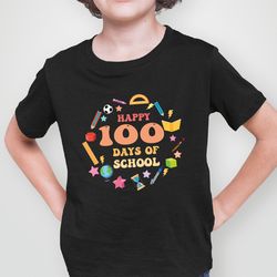 100 Days of School Shirt, 100th Day Of School Celebration, Student Shirt, Back to School Shirt, Teacher Shirt, Gift For