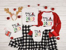 Christmas Family 2023 Shirt,Kids Christmas Tee,Parents and Kids Chirstmas Matching Shirt, Christmas time Season Gift Tee