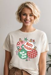 jingle balls shirt, holiday party apparel,funny women xmas t-shirt gift alc64