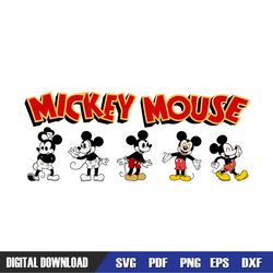 Mickey Mouse Daily Trips Svg,Disney Mickey SVG ,Digital Download