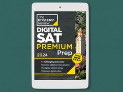 Princeton Review Digital SAT Premium Prep, 2024: 4 Practice Tests, Online Flashcards, Review & Tools, College Test - PDF