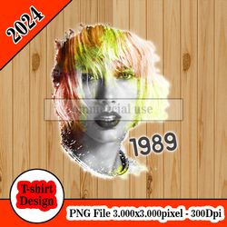 AD Taylor Swift 1989 tshirt design PNG higt quality 300dpi digital file instant download