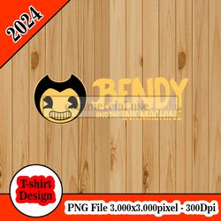 Bendy and the Ink Machine tshirt design PNG higt quality 300dpi digital file instant download