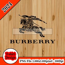 burberry tshirt design PNG higt quality 300dpi digital file instant download