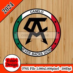 Canelo Alvarez Classic tshirt design PNG higt quality 300dpi digital file instant download