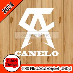 Canelo Alvarez Logo tshirt design PNG higt quality 300dpi digital file instant download