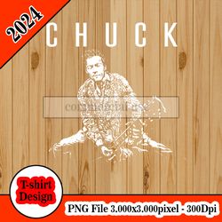 Chuck Berry final album tshirt design PNG higt quality 300dpi digital file instant download