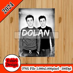 Dolan Twins tshirt design PNG higt quality 300dpi digital file instant download