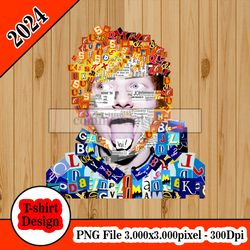 Ed Sheeran fun tshirt design PNG higt quality 300dpi digital file instant download