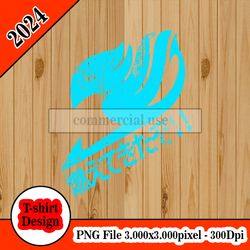 Fairy Tail logo - Moete Kitazo tshirt design PNG higt quality 300dpi digital file instant download