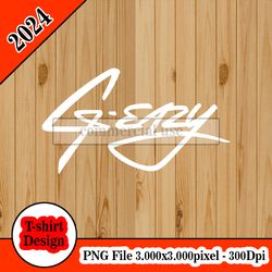 G Eazy logo tshirt design PNG higt quality 300dpi digital file instant download