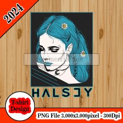 Halsey Rectangle Fan Art tshirt design PNG higt quality 300dpi digital file instant download