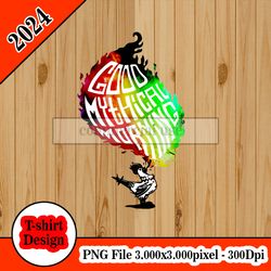 Multicolored GMM tshirt design PNG higt quality 300dpi digital file instant download