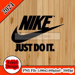 Nike Logo just do it tshirt design PNG higt quality 300dpi digital file instant download
