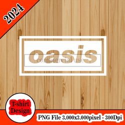 oasis band logo tshirt design PNG higt quality 300dpi digital file instant download