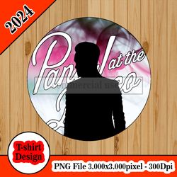 Panic At The Disco tshirt design PNG higt quality 300dpi digital file instant download
