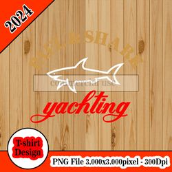 Paul & Shark Yachting tshirt design PNG higt quality 300dpi digital file instant download