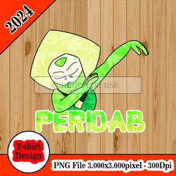 peridot dab peridab tshirt design PNG higt quality 300dpi digital file instant download