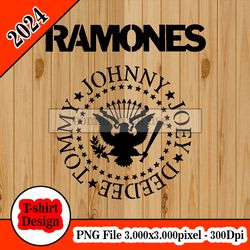 Ramones tshirt design PNG higt quality 300dpi digital file instant download