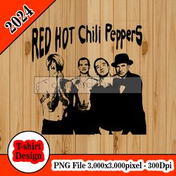 Red Hot Chili Peppers (OHOPunkRock) tshirt design PNG higt quality 300dpi digital file instant download