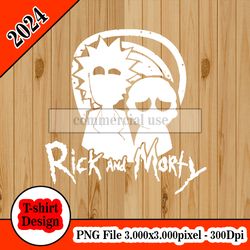 Rick and Morty - Rick And Morty tshirt design PNG higt quality 300dpi digital file instant download
