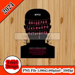 Stranger Things artwork tshirt design PNG higt quality 300dpi digital file instant download