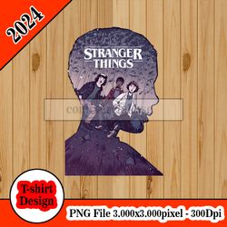 Stranger Things artwork  tshirt design PNG higt quality 300dpi digital file instant download