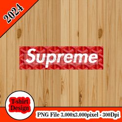 supreme red goyard tshirt design PNG higt quality 300dpi digital file instant download