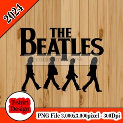 The Beatles abbey road (RockSin) tshirt design PNG higt quality 300dpi digital file instant download