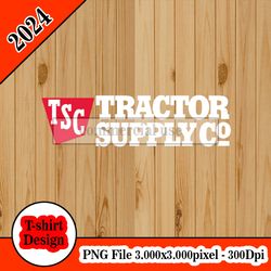 Tractor Supply co art automotive manufacture tshirt design PNG higt quality 300dpi digital file instant download
