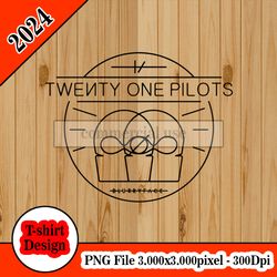 Twenty One Pilots 4c Blurryface tshirt design PNG higt quality 300dpi digital file instant download