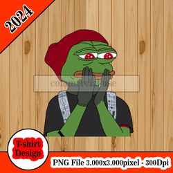 Twenty One Pilots - pepe frogtshirt design PNG higt quality 300dpi digital file instant download