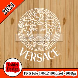 Versace tshirt design PNG higt quality 300dpi digital file instant download