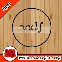 vulf logo tshirt design PNG higt quality 300dpi digital file instant download
