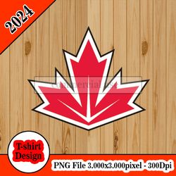 WCH Team Canada tshirt design PNG higt quality 300dpi digital file instant download