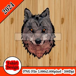 Wolf Mother tshirt design PNG higt quality 300dpi digital file instant download