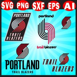 Portland Trail Blazers Bundle SVG, Portland Trail Blazers SVG, NBA Bundle SVG, Sport SVG