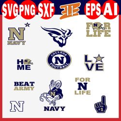 Navy Midshipmen Svg Bundle, Navy Midshipmen Svg, Sport Svg, Ncaa Svg, Png, Dxf, Eps Digital file.