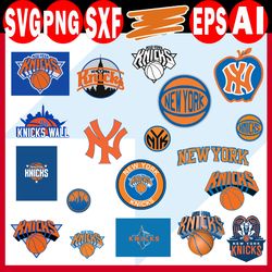 New York Knicks Bundle SVG, New York Knicks SVG, NBA Bundle SVG, Sport SVG
