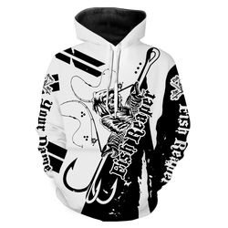 fishing fish reaper fish hook black, all over print hoodie zip hoodie fleece hoodie 3d, vikings tattoo hoodie 3d ka1824