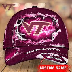 Virginia Tech Hokies Baseball Caps Custom Name