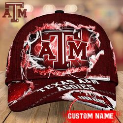 Texas A&M Aggies Baseball Caps Custom Name