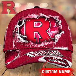 Rutgers Scarlet Knights Baseball Caps Custom Name